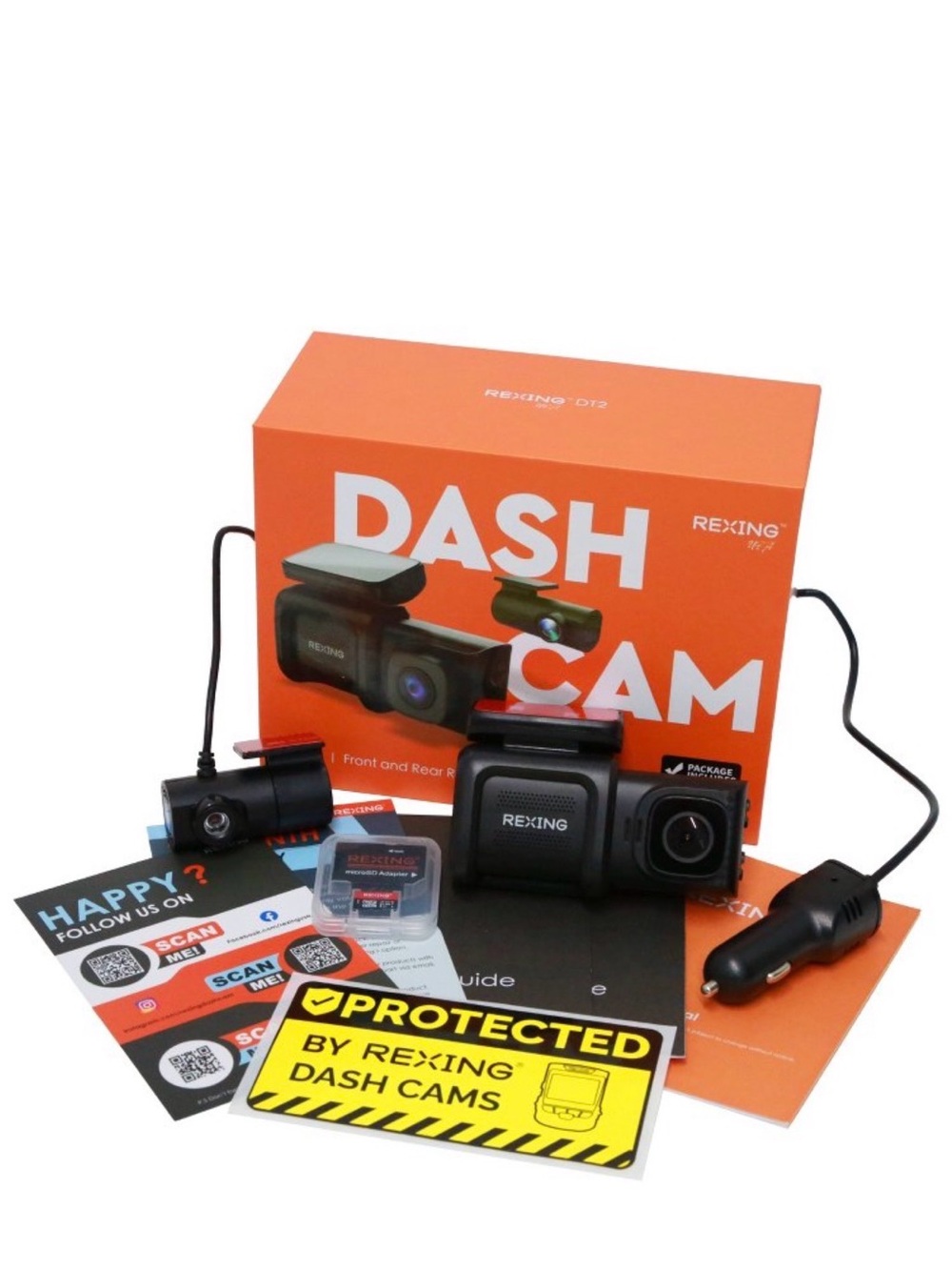 Rexing Front and Rear Dash Camera - Picture 6 of 8